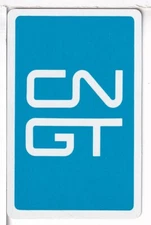 Single Railroad Playing Card "Canadian National, CN-33 b" Ballhagen Bk, Stand