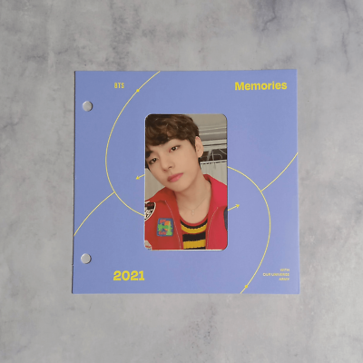 BTS Memories of 2021　テテ　ブルーレイ　Vメモリーズ BTS MEMORIES OF 2021 Blu-ray Official Photo Card - V Taehyung | eBay