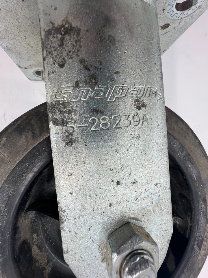 Rueda rígida monopreno Snap On 8-28239A 6 x 2 de servicio mediano, capacidad de carga de 600 lb Foto 4 de 4