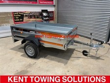 New Erde 213 Tipping Utility Trailer 750kg MGW - 6ft 7 x 4ft 2 UK and EU Approv✅