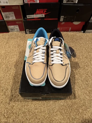 Nike SB Air Jordan 1 Low Lance Mountain Desert Ore Royal CJ7891-200 US size 10.5