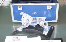Swarovski Crystal Giant Figur The Bull with Suitcase Limited