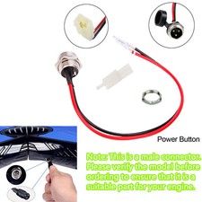 Port 3Prong Plug for 12V Electric or Gas Scooter Moped Bike