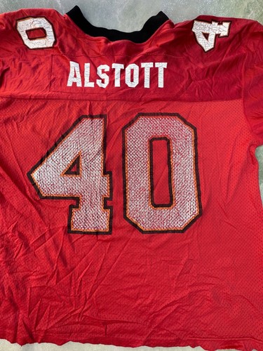 Vintage Adidas NFL Tampa Bay Buccaneers Mike Alstott #40 Jersey Size L. - Picture 6 of 6