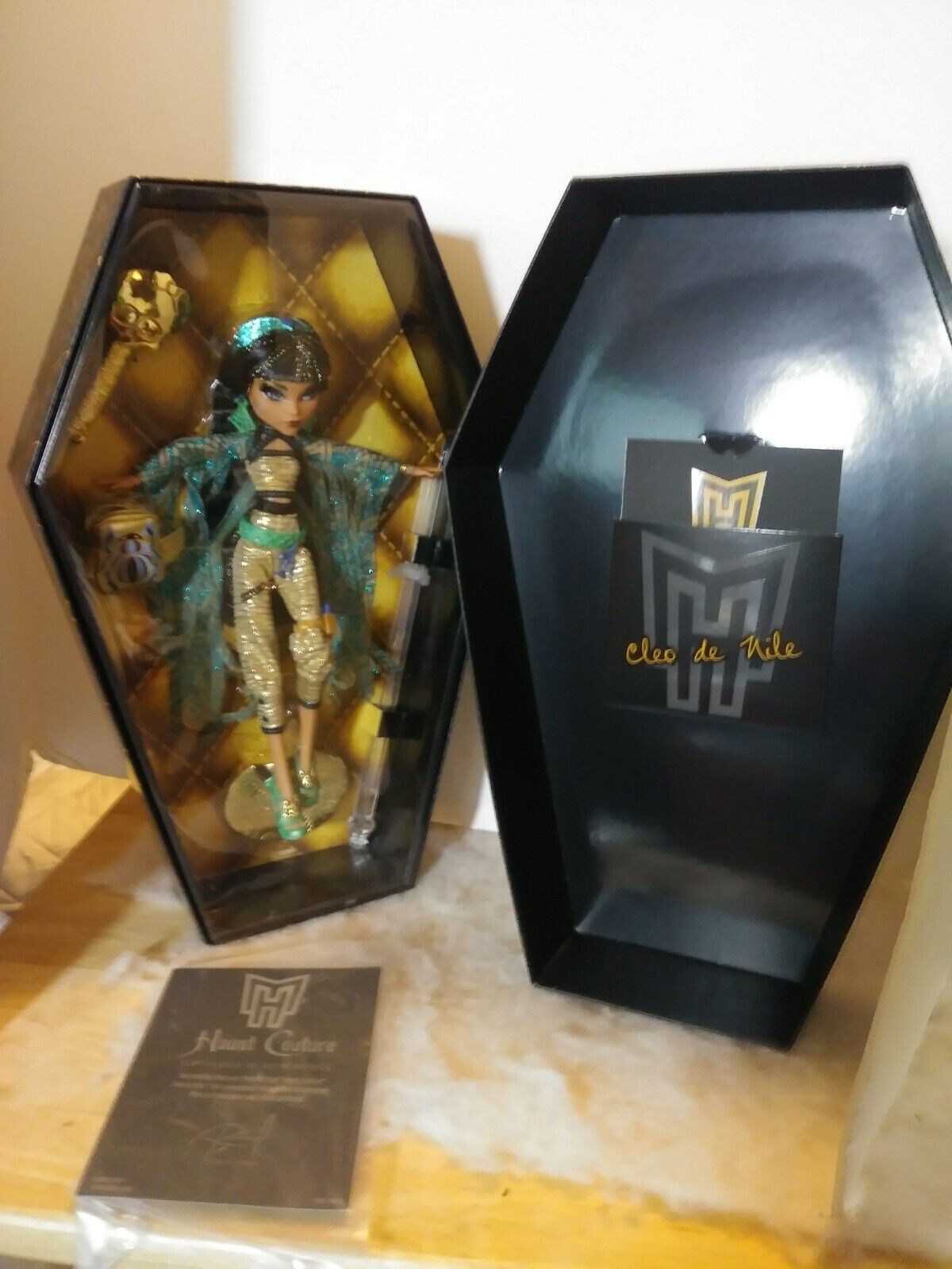 Mattel Creations Monster High Haute Couture Cleo de Nile Doll in Shipper