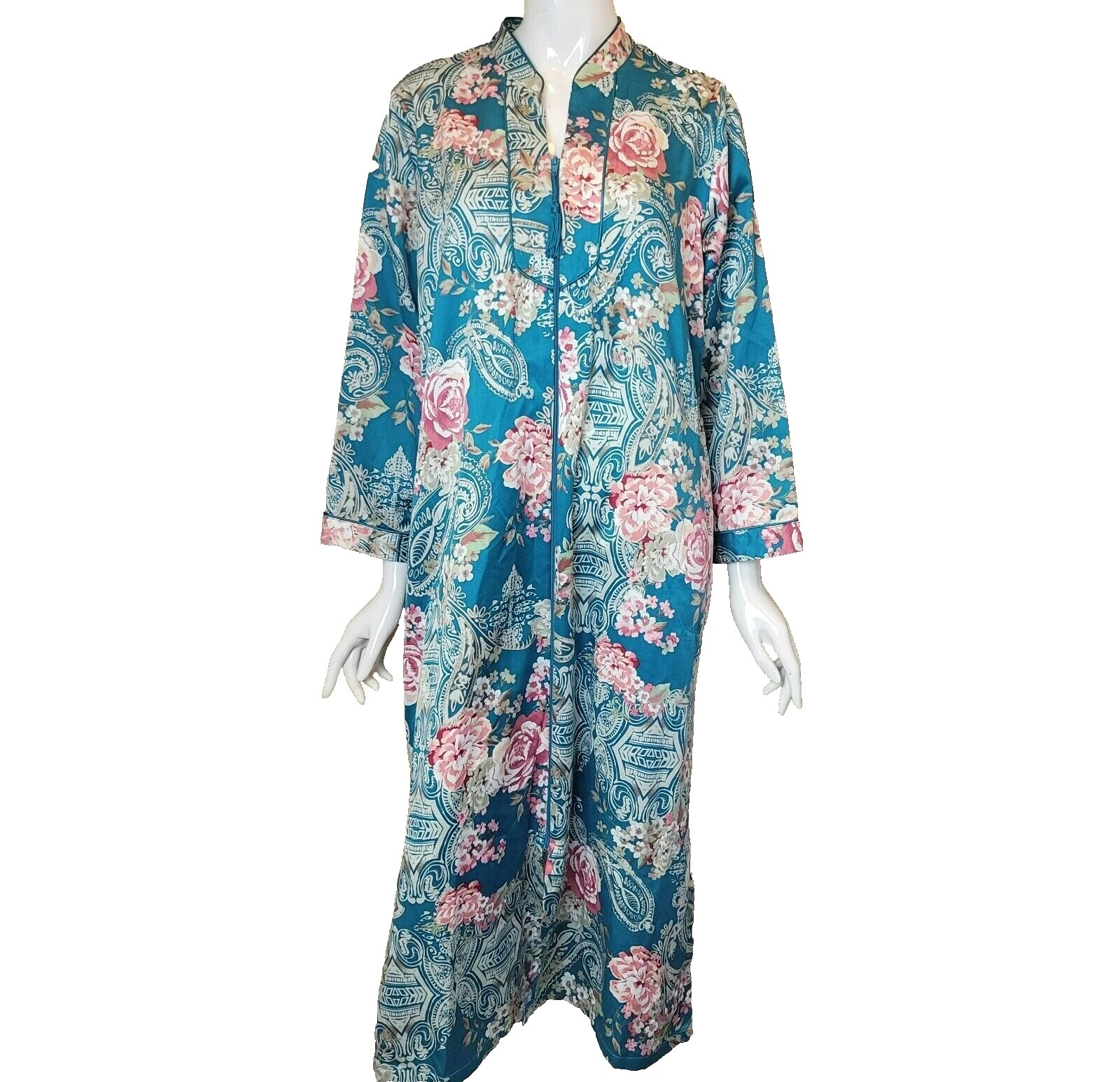 Poliéster Miss Elaine Paisley Pijamas y batas para Mujeres