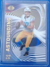 2020 Panini Illusions Astounding  #3 Justin Herbert RC Chargers