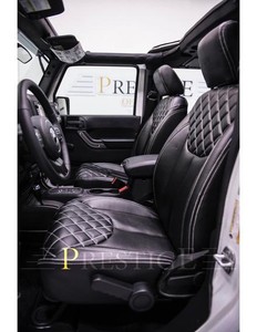 2013-2018 JEEP WRANGLER JK 4DR SYN LEATHER CUSTOM SEAT ...