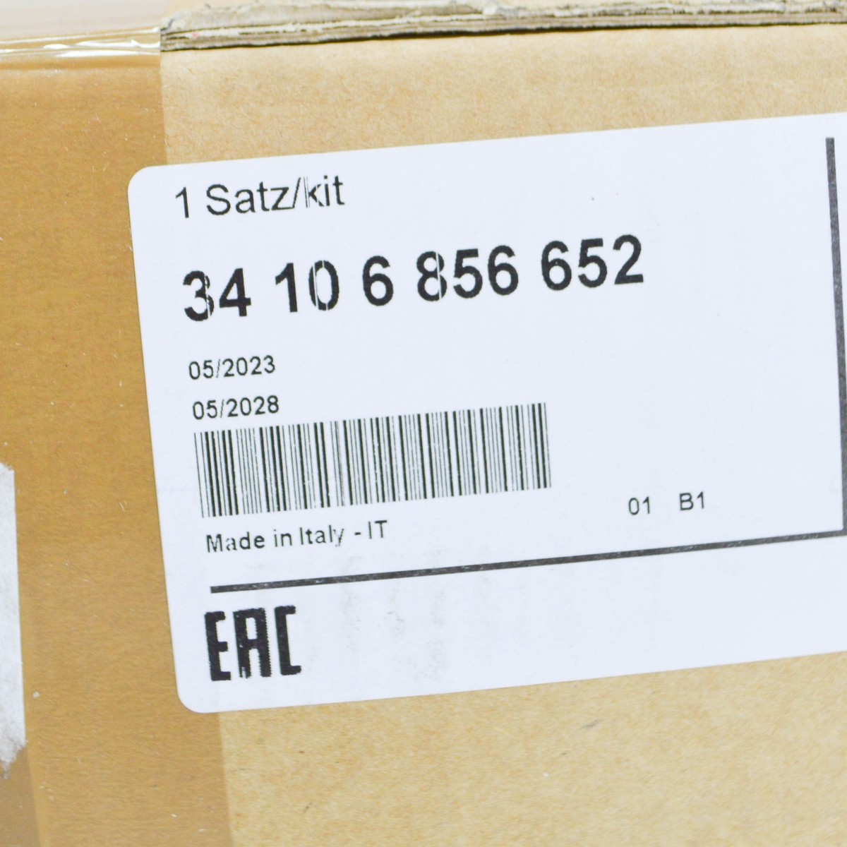 MINI CABRIO R57 Front Right JCW Disc Brake Caliper 34106856652 NEW  