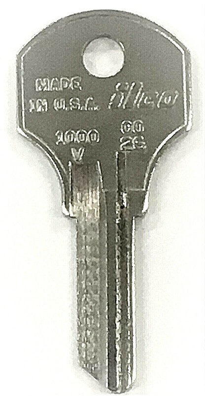 1 Fort Lock Keys Blanks Blank Key 1000V  CO26 Various Locks