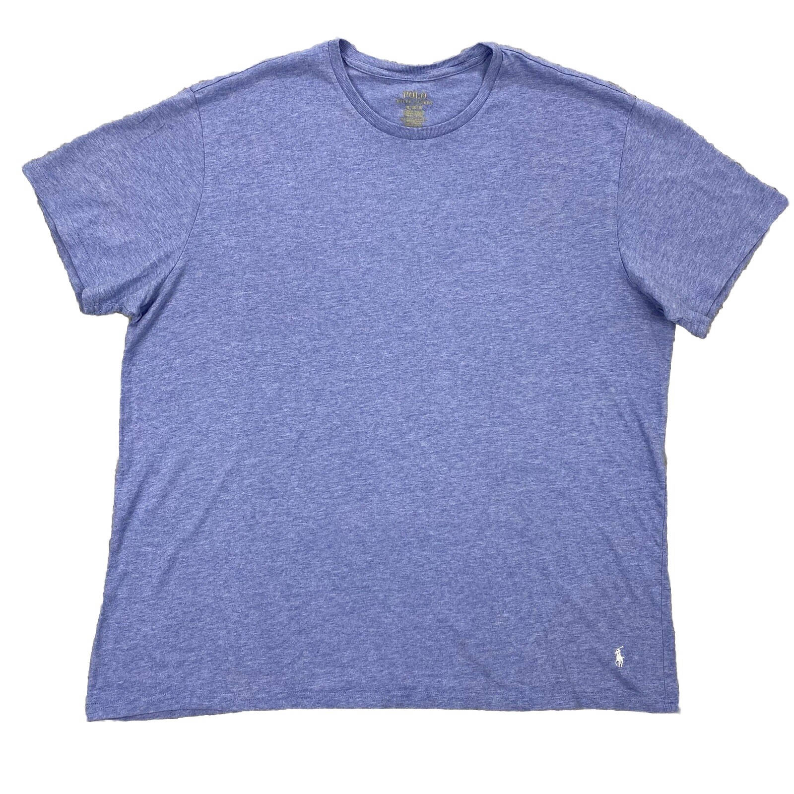 PONY T shirt maglietta Polo Ralph Lauren uomo manica corta girocollo blu leggera