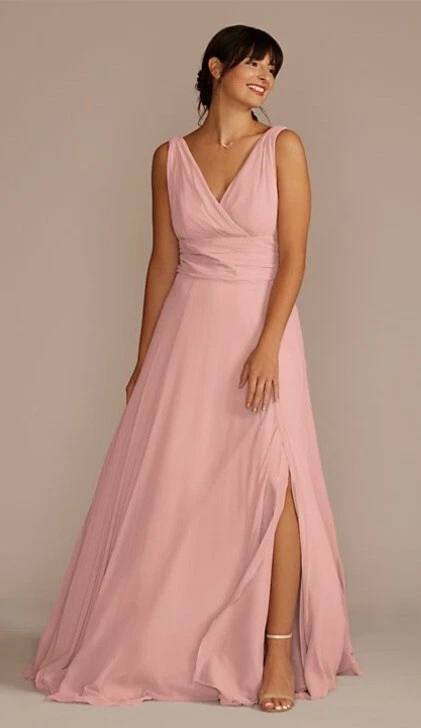 David's bridal shop blush bridesmaid
