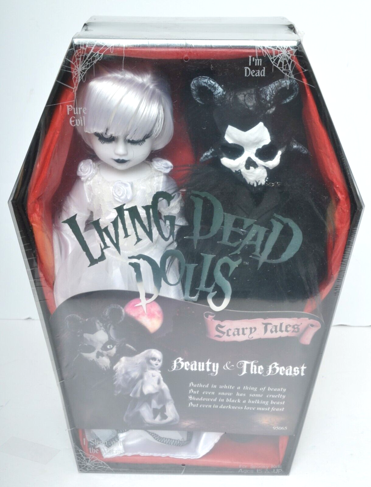BEAUTY & THE BEAST Living Dead Dolls LDD NRFB NEW Scary Tales