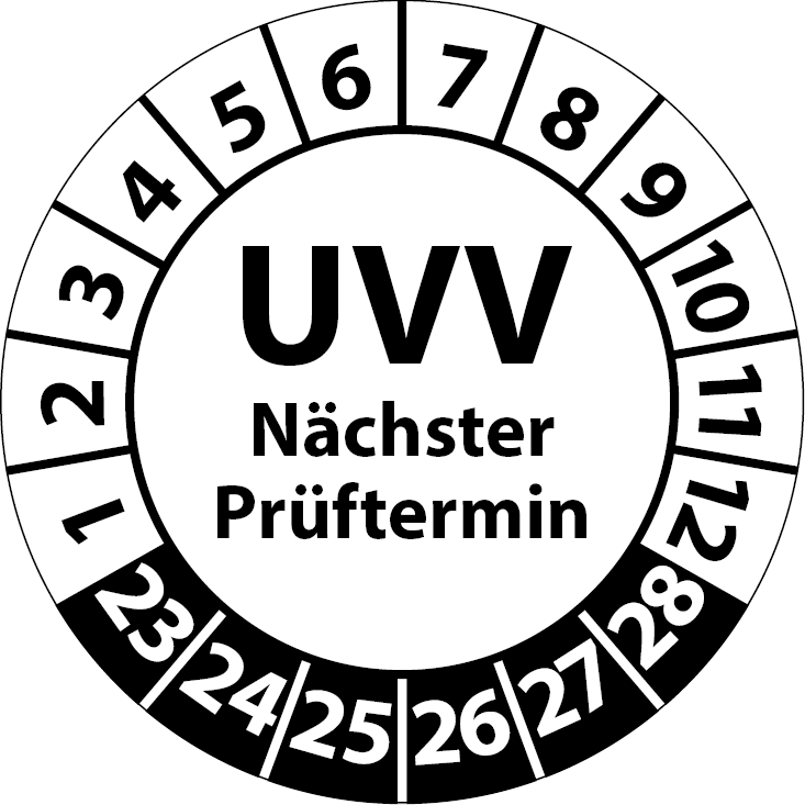 Prüfplaketten & Prüfetiketten jetzt online kaufen