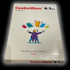vtg 1999 XEROX CentreWare 4.1 SP 2 software sealed big box RARE Document Company