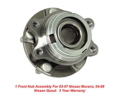 New Front Wheel Hub Bearing Front Left or Right fits Nissan Quest Murano
