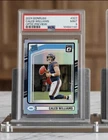 2024 Panini Donruss Rated Rookie Caleb Williams #327 Optic Preview Holo PSA 9