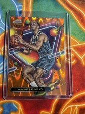 2024 Topps Cosmic Chrome Amari Bailey Orange Galaxy Refractor /25 Hornets SSP RC