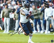 D'andre Swift Signed Autographed Chicago Bears NFL 8x10 Photo with COA/Hologram