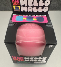 PINK NeeDoh Mello Mallo Color Change Squishy Toy, Nee Doh Mellow Mallow