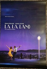 LA LA LAND 27x40 Original RARE DS Movie Poster Double sided Ryan Gosling MINT 