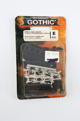 Battlefleet Gothic Imperial Shark Assault Boats (24) BG22 Pack New Sealed