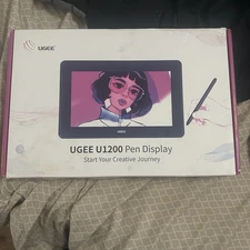 UGEE U1200 Pen Display.Box Open But Never Has Been Used.