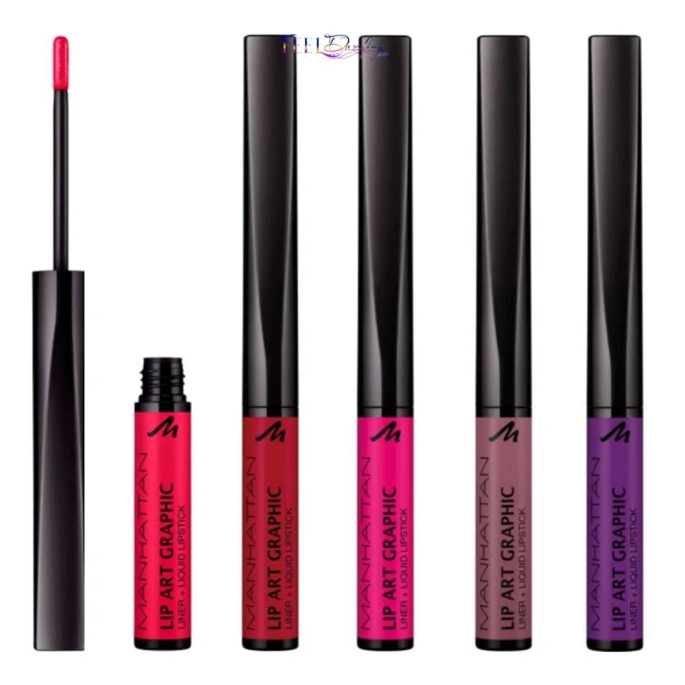 Gloss à Lèvres Manhattan Long Lasting – Teinte Mauve 56Z – 5 Ml – Neuf – Brillance Intense