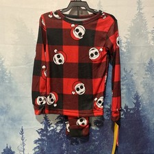 Nightmare Before Christmas Long Sleeve Pajamas Top pants 2pc Set Size 6 NEW