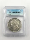 1891 Morgan Silver Dollar ICG AU55