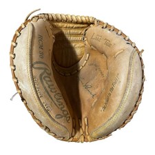 Rawlings RCM30 Lance Parrish Catchers Mitt Lite Toe Right Hand Throw RHT EUC