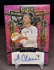 2024 Panini Select WNBA Alysha Clark Signatures FOTL Pink Shimmer 5/5 Aces TF1
