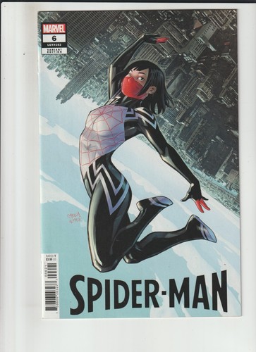SPIDER-MAN #6 GOMEZ SILK VARIANT (MARVEL 2023) NEAR MINT- 9.2