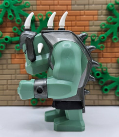 ( S6 / 3 / 9 ) Lego Castle cas364 Fantasy Era - Troll 5 White Horns 7038