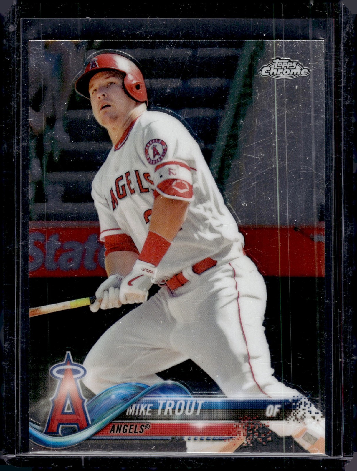 2018 Topps Chrome #100 Mike Trout