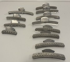 Vtg Hair Wave Clip Spring Loaded Flapper Era Goody Solo and Tip Top Lot of 12