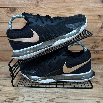 Nike Tennisschuhe Damen UK 4,5 Court Air Zoom Vapor Cage 4 schwarz Rafa Bull HC