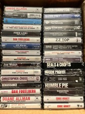 32 Vintage Rock Cassettes