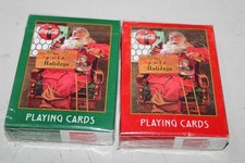 Vintage COCA COLA SANTA Christmas Playing Cards Sealed