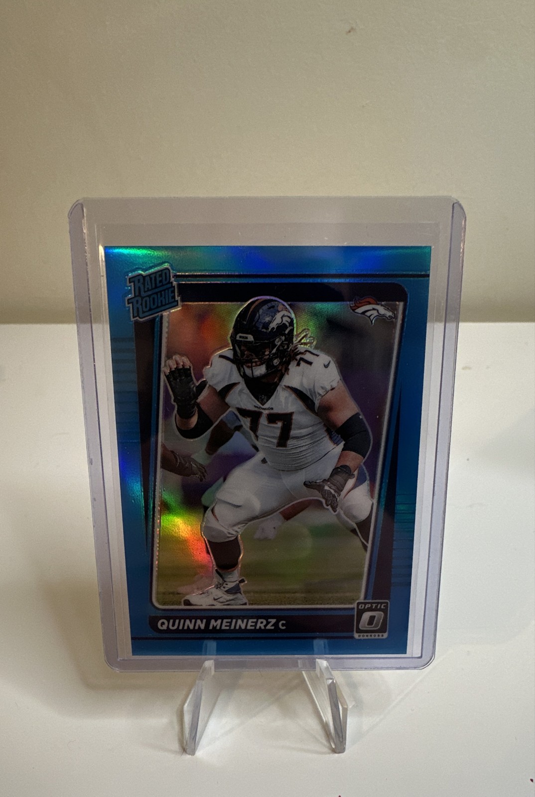 Quinn Meinerz Panini Donruss Optic #262 Aqua