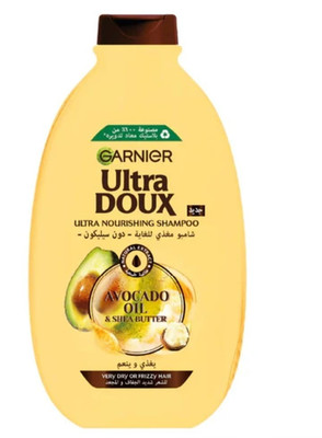 Garnier Ultra Doux Nourishing Shampoo Avocado Oil & Shea Butter 400ml