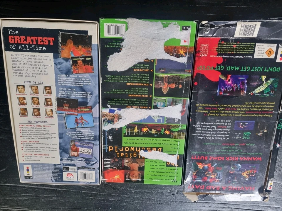 Foes of Ali, Poed And Immercenary 3do Games Boxed Tested And Working  - Image 2 of 4