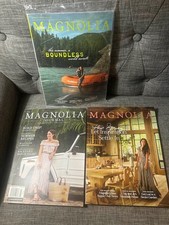 Lot of 3 Magnolia Journal Magazine 2017 , 2025, 2026, Issues No 3,35,38