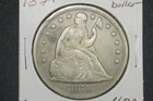 1871 Seated Liberty Dollar, Very Fine