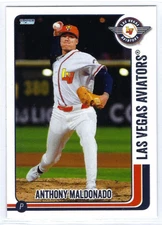 2025 Las Vegas Aviators (Triple-A Oakland Athletics) Anthony Maldonado