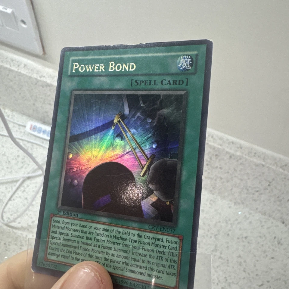 YuGiOh Power Bond LCGX-EN184 Legendary Collection 2 Secret Rare 1st edition - Image 2 of 4