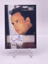 1999 Star Trek TNG Season Seven Autograph Series Card #A8 John de Lancie Auto Q