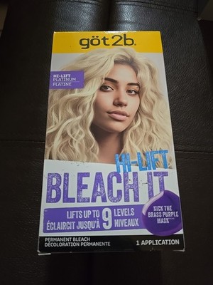 New Box Got2b Bleach It Hi-Lift Platinum  (K75)