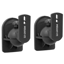 Mount-It Speaker Wall Mount Full Motion Brackets for Surround Sound Satellite