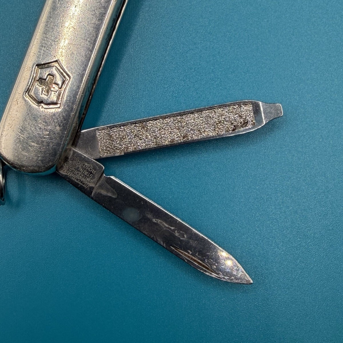 Victorinox Tiffany & Co. Sterling 925 750 Gold Plated Leaf Swiss